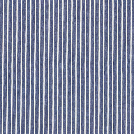 Schumacher 71303 EDIE STRIPE in NAVY Fabric - ESSENTIALS: CL