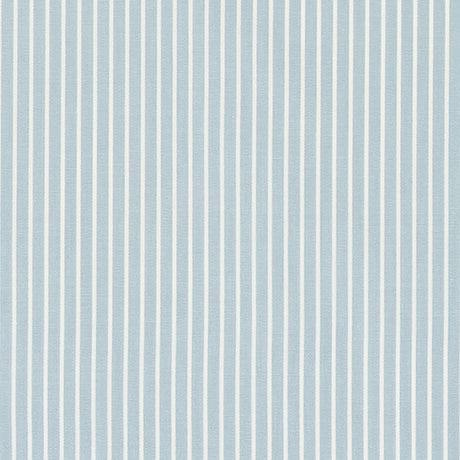 Schumacher 71304 EDIE STRIPE in SKY Fabric - ESSENTIALS: CLA