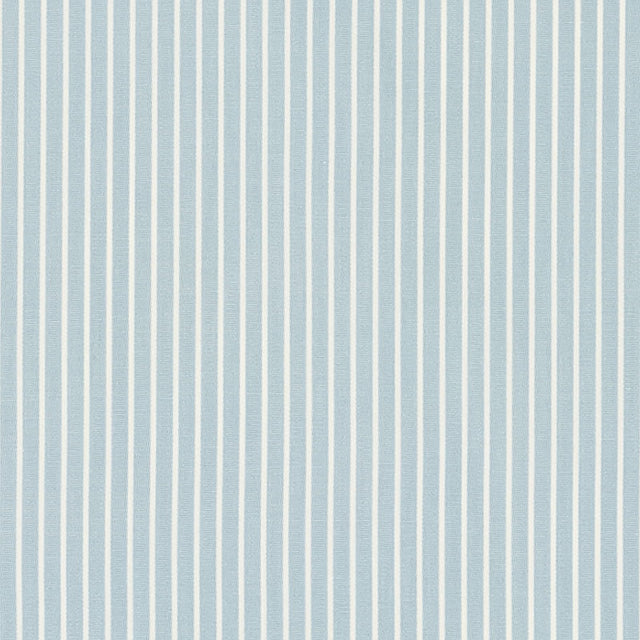 Schumacher 71304 EDIE STRIPE in SKY Fabric - ESSENTIALS: CLA