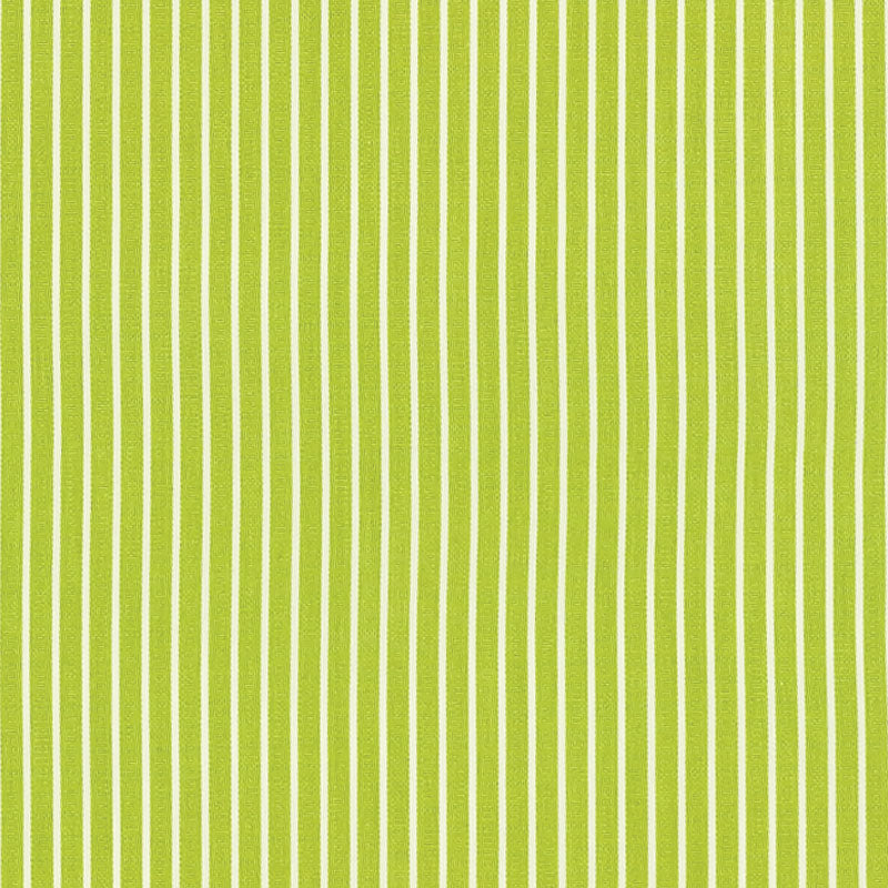 Schumacher 71306 EDIE STRIPE in GREEN Fabric - ESSENTIALS: C
