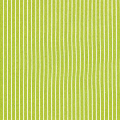 Schumacher 71306 EDIE STRIPE in GREEN Fabric - ESSENTIALS: C