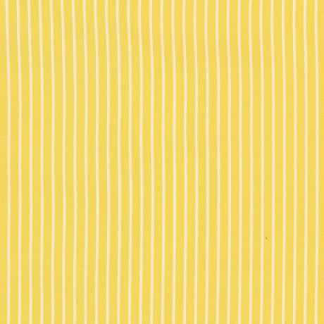 Schumacher 71307 EDIE STRIPE in YELLOW Fabric - ESSENTIALS: 