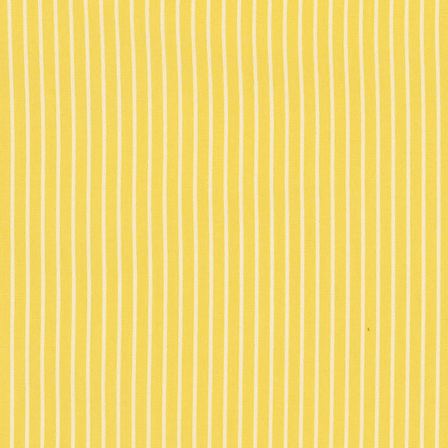 Schumacher 71307 EDIE STRIPE in YELLOW Fabric - ESSENTIALS: 