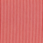 Schumacher 71309 EDIE STRIPE in RED Fabric - ESSENTIALS: CLA
