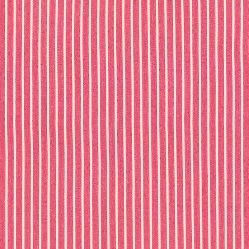 Schumacher 71310 EDIE STRIPE in PINK Fabric - ESSENTIALS: CL