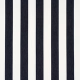 Schumacher 71320 ANDY STRIPE in BLACK Fabric - ESSENTIALS: C