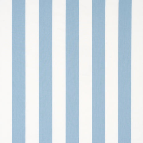 Schumacher 71324 ANDY STRIPE in SKY Fabric - ESSENTIALS: CLA