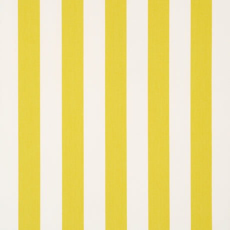 Schumacher 71327 ANDY STRIPE in YELLOW Fabric - ESSENTIALS: 