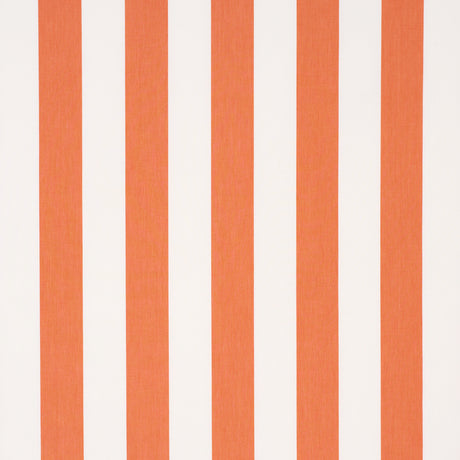 Schumacher 71328 ANDY STRIPE in ORANGE Fabric - ESSENTIALS: 