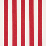 Schumacher 71329 ANDY STRIPE in RED Fabric - ESSENTIALS: CLA