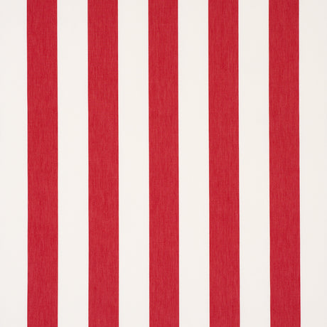 Schumacher 71329 ANDY STRIPE in RED Fabric - ESSENTIALS: CLA