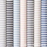 Schumacher 71344 BRIGITTE STRIPE in NAVY Fabric - ESSENTIALS