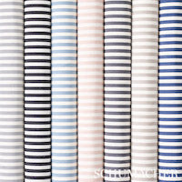Schumacher 71344 BRIGITTE STRIPE in NAVY Fabric - ESSENTIALS