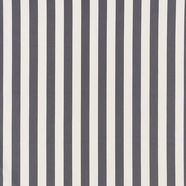 Schumacher 71350 JAMES STRIPE in CHARCOAL Fabric - ESSENTIAL