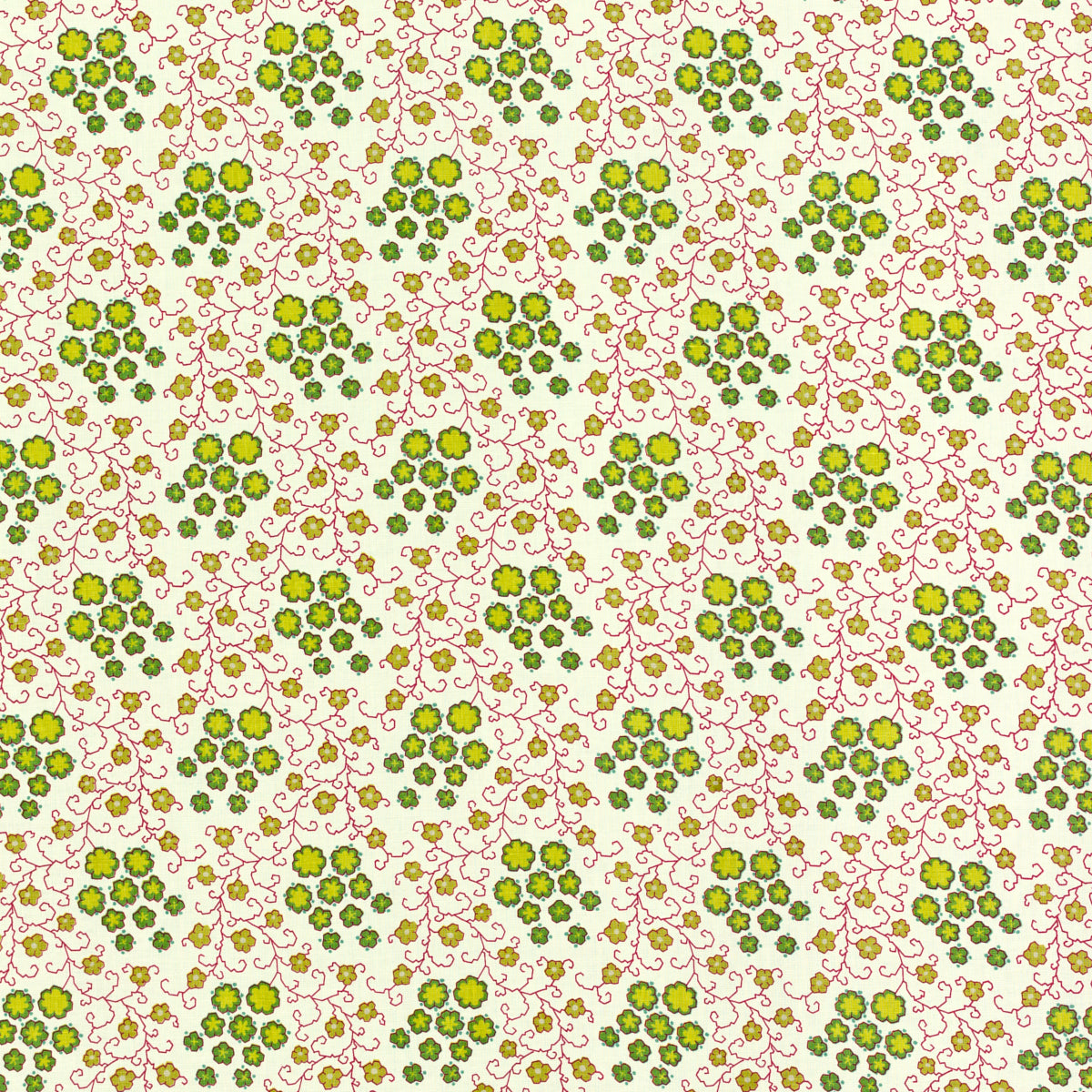 Schumacher 713B29 ZELDA in SPRING Fabric - RAOUL TEXTILES