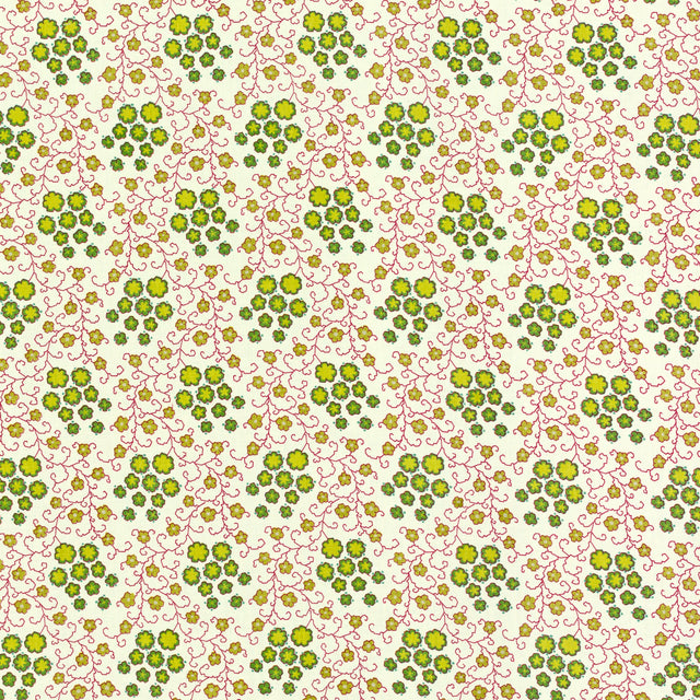 Schumacher 713B29 ZELDA in SPRING Fabric - RAOUL TEXTILES