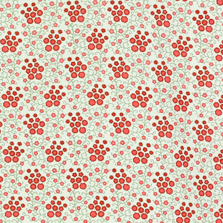 Schumacher 713V40 ZELDA in CARMINE Fabric - RAOUL TEXTILES