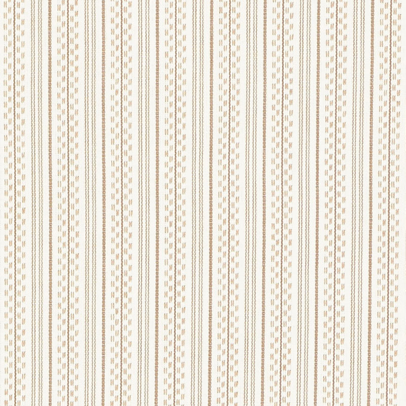 Schumacher 71411 JACK STRIPE in SAND Fabric - ESSENTIALS: ST