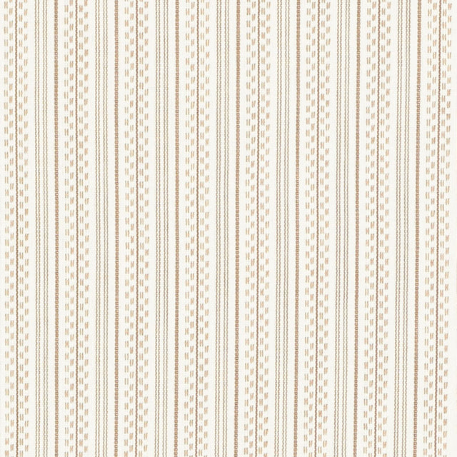 Schumacher 71411 JACK STRIPE in SAND Fabric - ESSENTIALS: ST