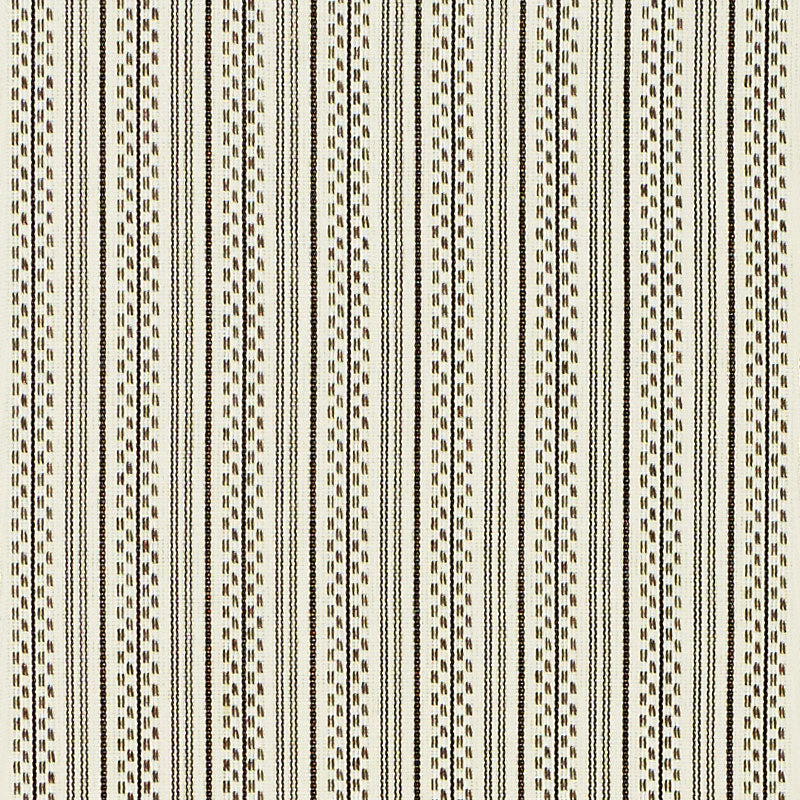 Schumacher 71414 JACK STRIPE in BLACK Fabric - ESSENTIALS: S