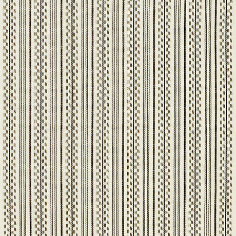 Schumacher 71414 JACK STRIPE in BLACK Fabric - ESSENTIALS: S