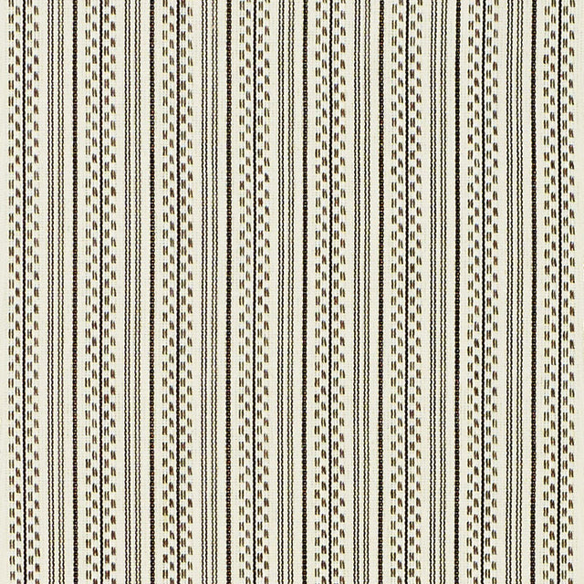 Schumacher 71414 JACK STRIPE in BLACK Fabric - ESSENTIALS: S
