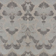 Schumacher 71470 MOLVENO DAMASCO in PEWTER Fabric - DAMASCO