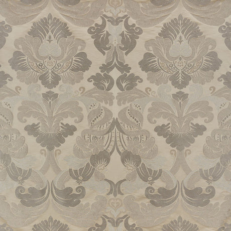 Schumacher 71471 MOLVENO DAMASCO in CHAMPAGNE Fabric - DAMAS