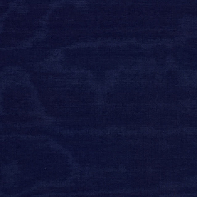 Schumacher 71674 LUNA MOIRÃ‰ in MARINE Fabric - PERFECT BASI