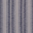 Schumacher Zina Stripe Blue Fabric - Eade's Wallpaper
