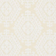 Schumacher Omar Embroidery Ivory Fabric - Eade's Wallpaper