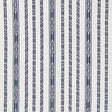 Schumacher Mariam Ikat Navy Fabric - Eade's Wallpaper