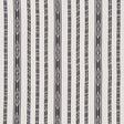 Schumacher Mariam Ikat Black Fabric - Eade's Wallpaper