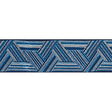 Schumacher 71991 INARA TAPE in BLUES Trim - CARAVANNE