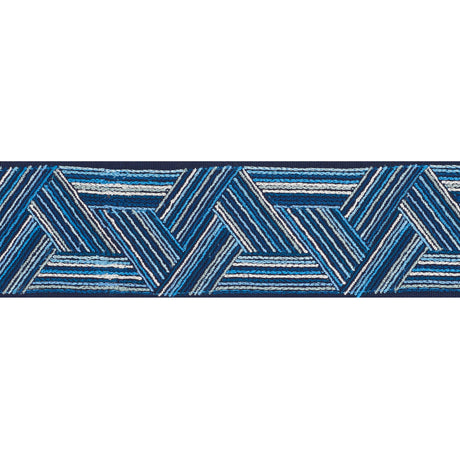 Schumacher 71991 INARA TAPE in BLUES Trim - CARAVANNE
