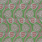 Schumacher Persephone Verdant Fabric - Eade's Wallpaper