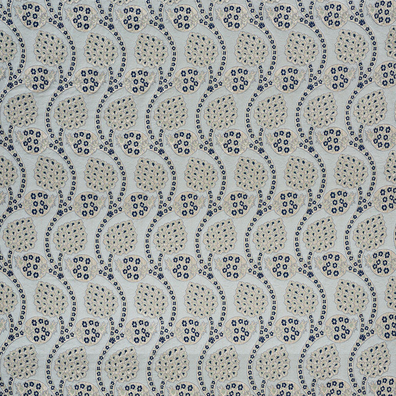 Schumacher Persephone Celestial Fabric - Eade's Wallpaper