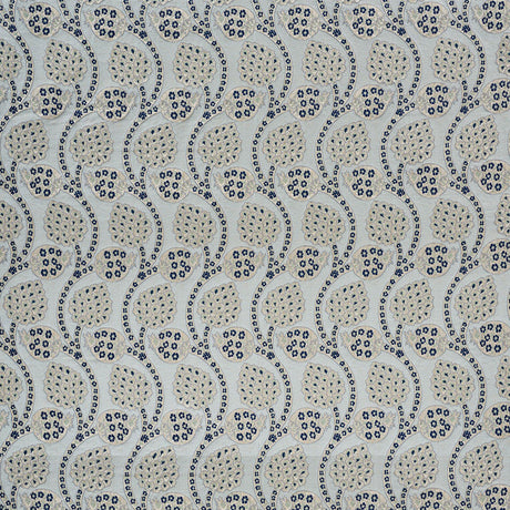 Schumacher Persephone Celestial Fabric - Eade's Wallpaper