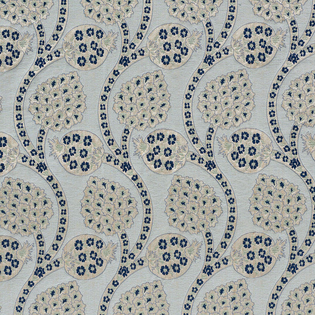 Schumacher Persephone Celestial Fabric - Eade's Wallpaper