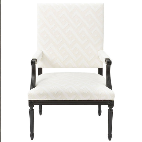 Schumacher Safari Appliqué Blue Fabric - Eade's Wallpaper