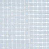 Schumacher Pauline Check Casement Chambray Fabric - Eade's Wallpaper