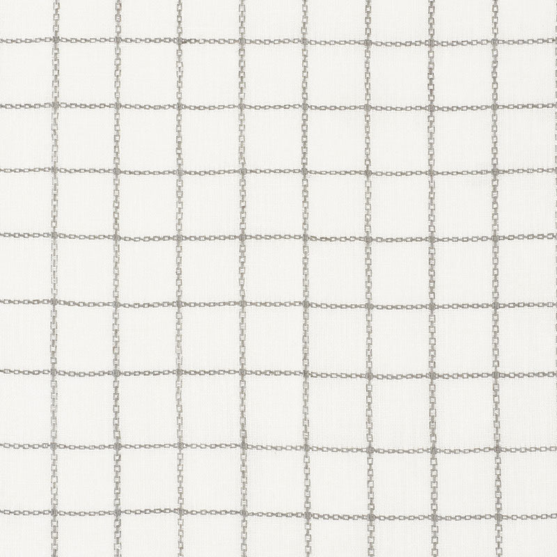 Schumacher Agnes Sheer Grisaille Fabric