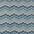 Schumacher 720N59 FLAMESTITCH in INDIGO Fabric - RAOUL TEXTI