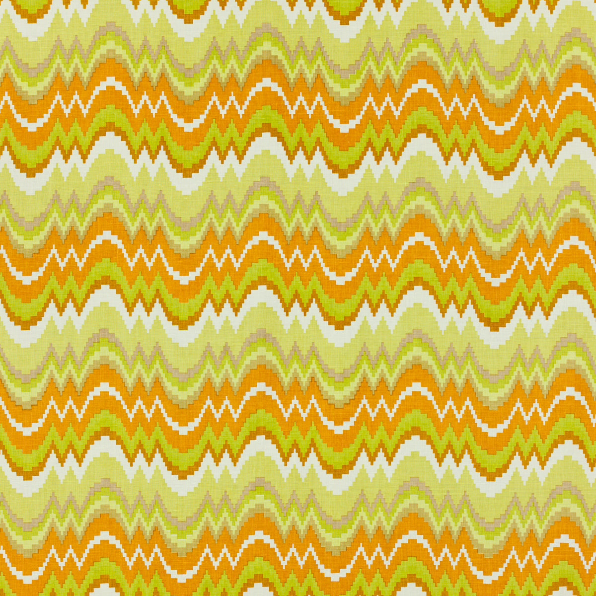 Schumacher 720V20 FLAMESTITCH in SOL Fabric - RAOUL TEXTILES