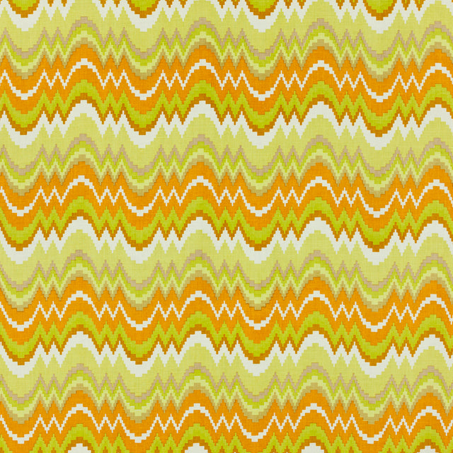 Schumacher 720V20 FLAMESTITCH in SOL Fabric - RAOUL TEXTILES