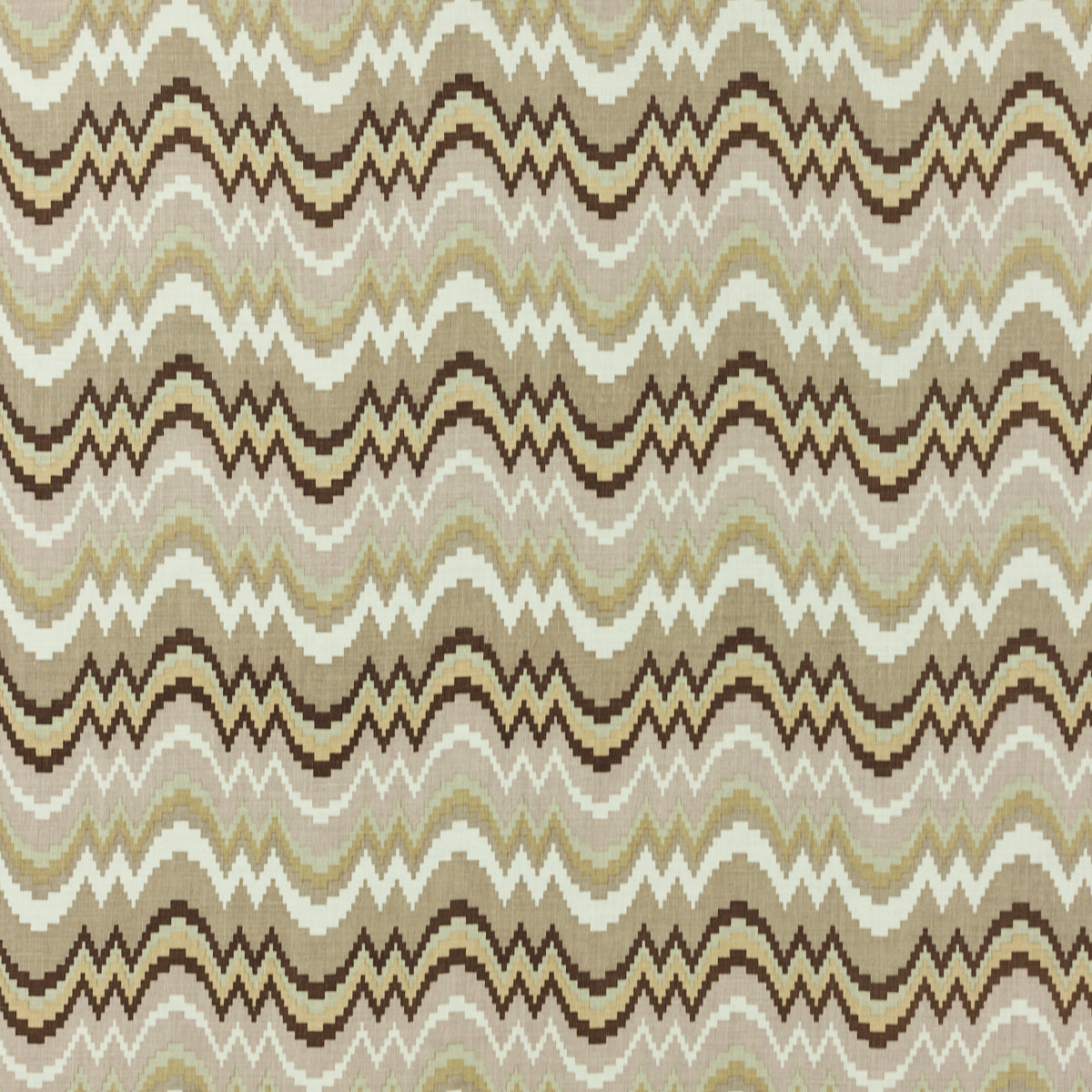 Schumacher 720V23 FLAMESTITCH in CARDAMON Fabric - RAOUL TEX