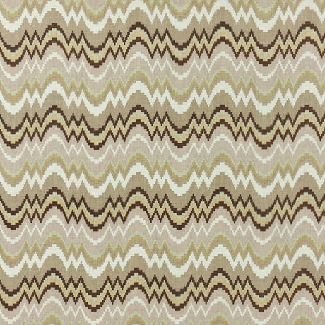Schumacher 720V23 FLAMESTITCH in CARDAMON Fabric - RAOUL TEX