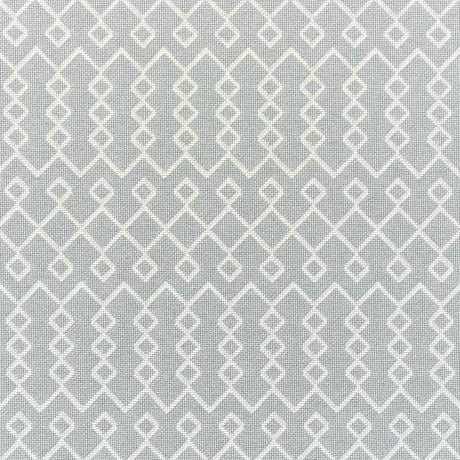 Schumacher 72112 BRICOLETTE in GREY Fabric - ESSENTIALS: MID
