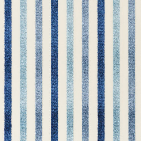 Schumacher Le Matelot Blue Fabric - Eade's Wallpaper