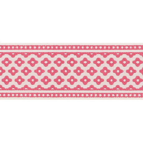 Schumacher 72313 CHERIE TAPE in RASPBERRY Trim - FRENCH REVO
